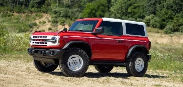 2023 Bronco Heritage Edition Race Red